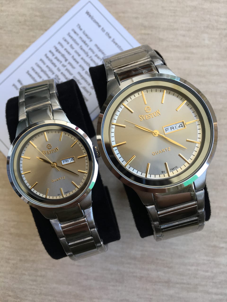 Sveston Avanti Pair Collection Stainless Steel in 4 Colours